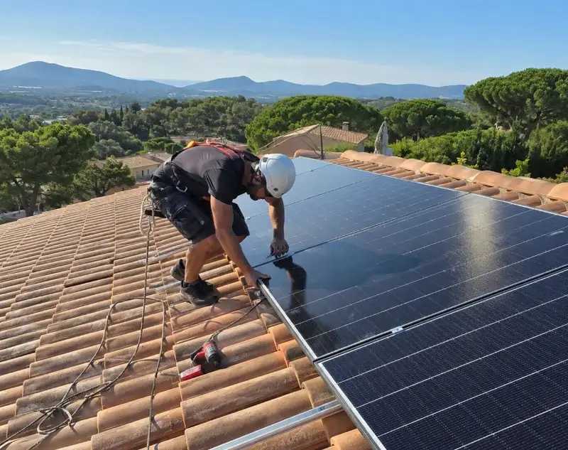Installateur panneaux solaires Les Roches-de-Condrieu — pose photovoltaïque sur toiture